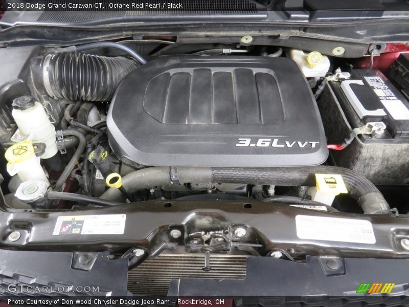 2018 Grand Caravan GT Engine - 3.6 Liter DOHC 24-Valve VVT Pentastar V6