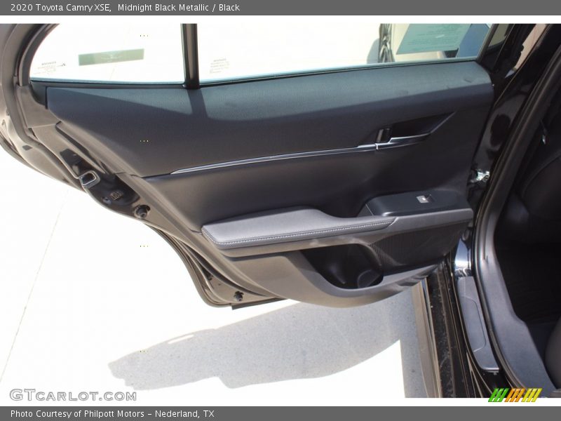 Midnight Black Metallic / Black 2020 Toyota Camry XSE