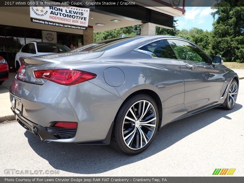 Graphite Shadow / Graphite 2017 Infiniti Q60 3.0t Premium AWD Coupe
