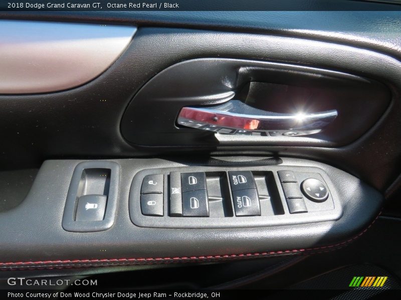 Octane Red Pearl / Black 2018 Dodge Grand Caravan GT