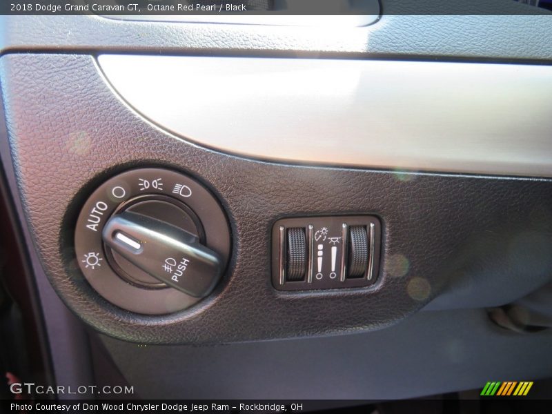 Octane Red Pearl / Black 2018 Dodge Grand Caravan GT