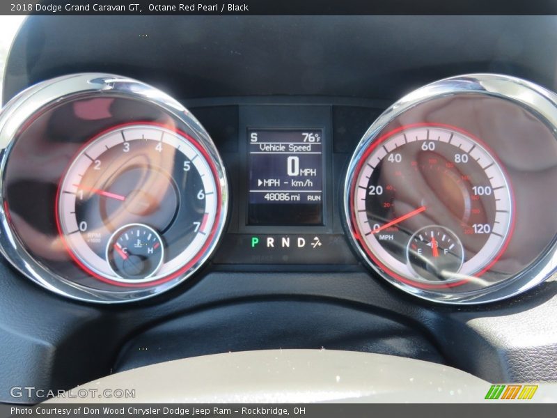  2018 Grand Caravan GT GT Gauges