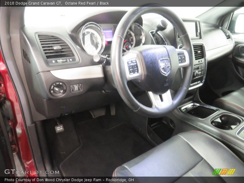 Octane Red Pearl / Black 2018 Dodge Grand Caravan GT