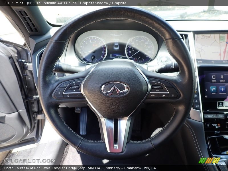  2017 Q60 3.0t Premium AWD Coupe Steering Wheel