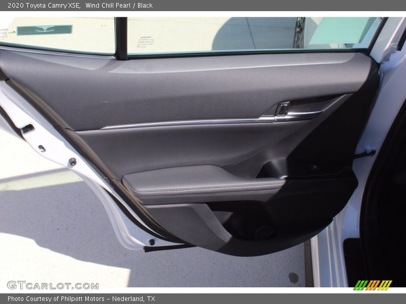 Wind Chill Pearl / Black 2020 Toyota Camry XSE