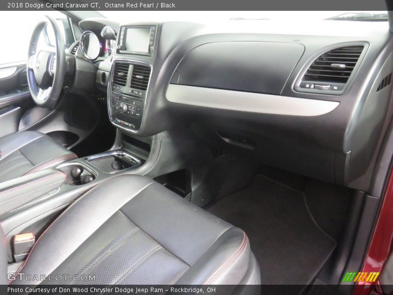 Octane Red Pearl / Black 2018 Dodge Grand Caravan GT