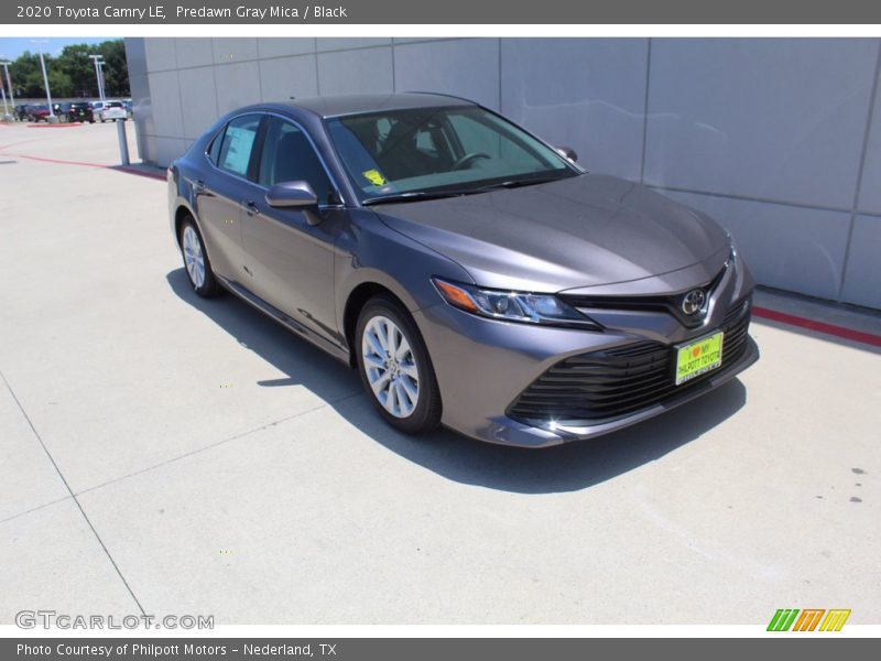 Predawn Gray Mica / Black 2020 Toyota Camry LE
