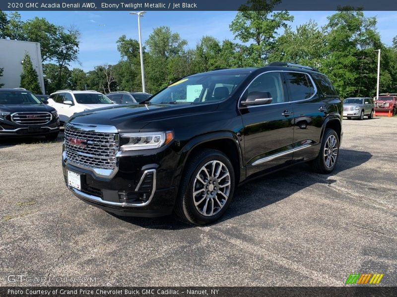 Ebony Twilight Metallic / Jet Black 2020 GMC Acadia Denali AWD