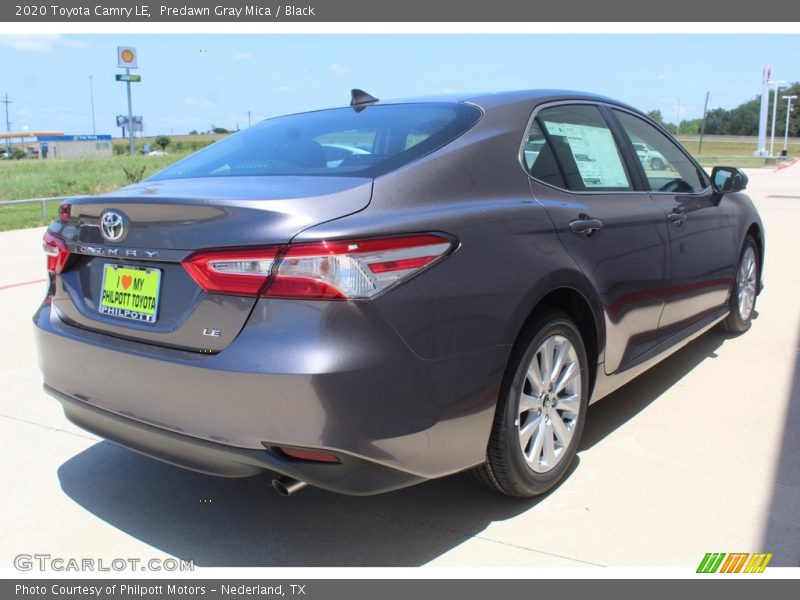 Predawn Gray Mica / Black 2020 Toyota Camry LE