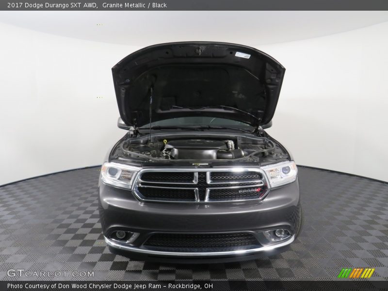 Granite Metallic / Black 2017 Dodge Durango SXT AWD