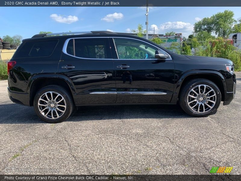 Ebony Twilight Metallic / Jet Black 2020 GMC Acadia Denali AWD