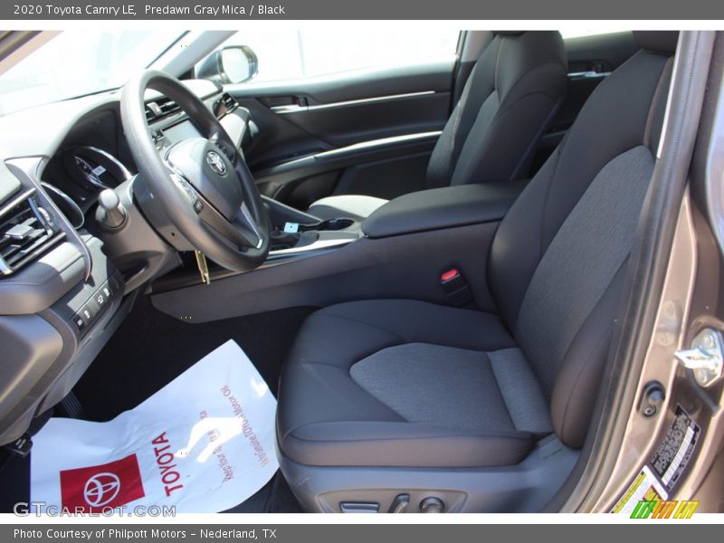 Predawn Gray Mica / Black 2020 Toyota Camry LE