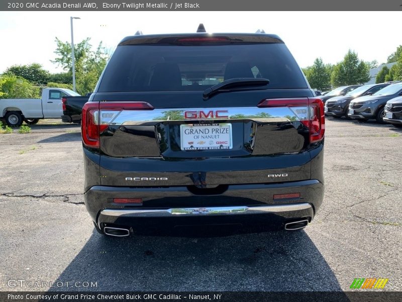 Ebony Twilight Metallic / Jet Black 2020 GMC Acadia Denali AWD