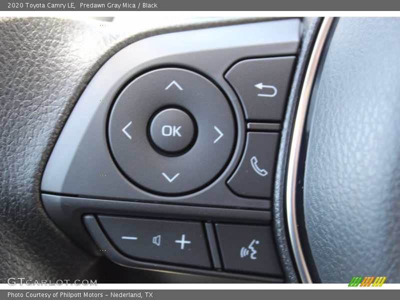 Predawn Gray Mica / Black 2020 Toyota Camry LE