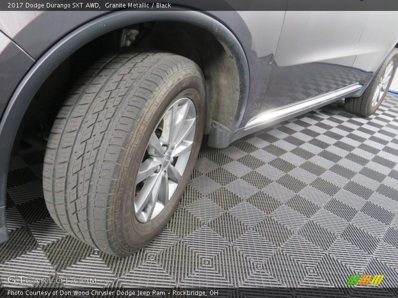 Granite Metallic / Black 2017 Dodge Durango SXT AWD