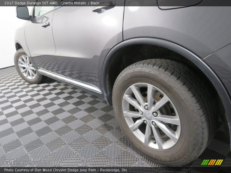 Granite Metallic / Black 2017 Dodge Durango SXT AWD