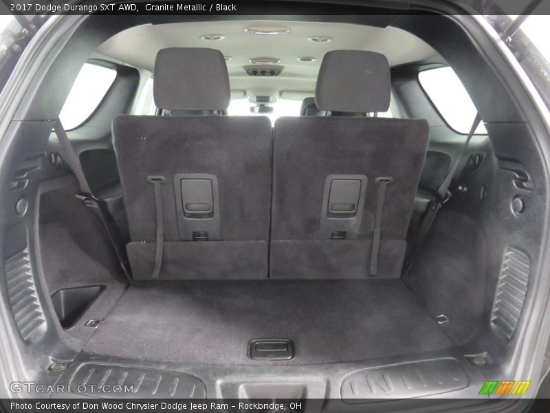 Granite Metallic / Black 2017 Dodge Durango SXT AWD