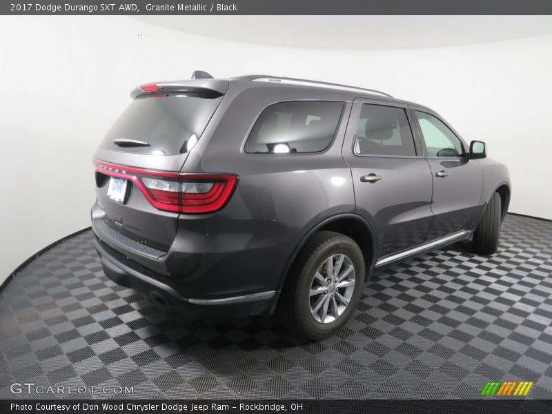 Granite Metallic / Black 2017 Dodge Durango SXT AWD