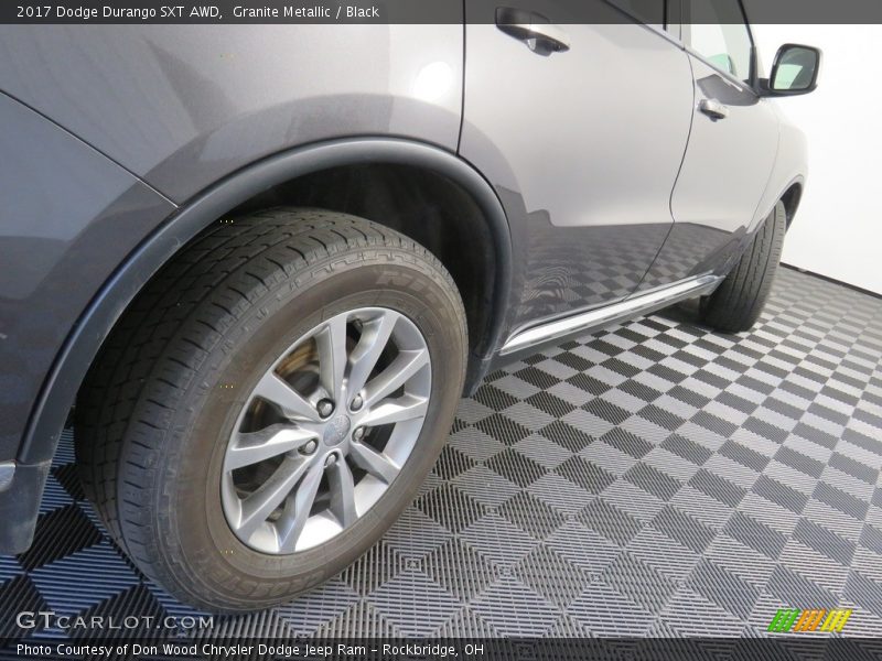 Granite Metallic / Black 2017 Dodge Durango SXT AWD