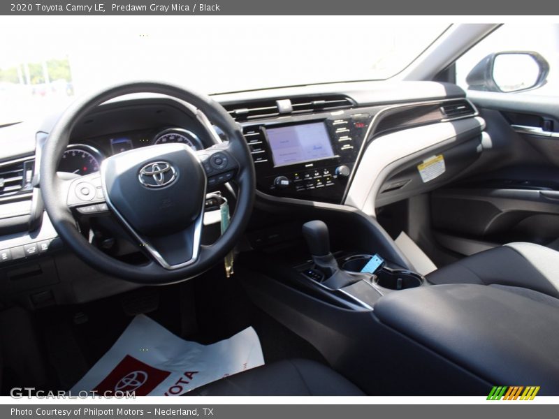 Predawn Gray Mica / Black 2020 Toyota Camry LE