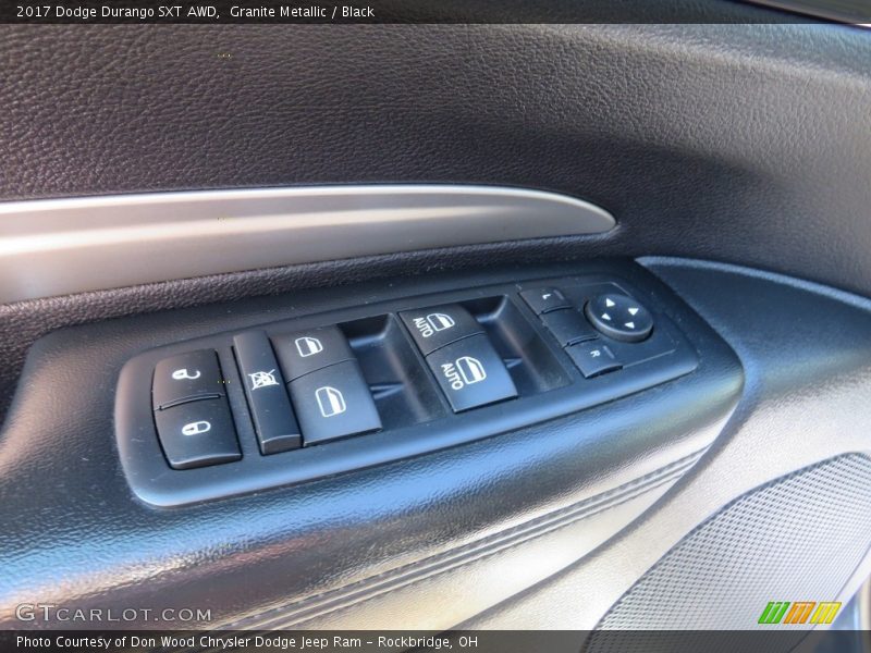 Granite Metallic / Black 2017 Dodge Durango SXT AWD