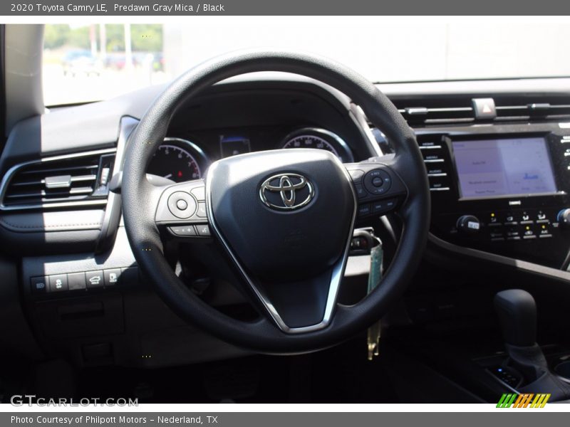 Predawn Gray Mica / Black 2020 Toyota Camry LE