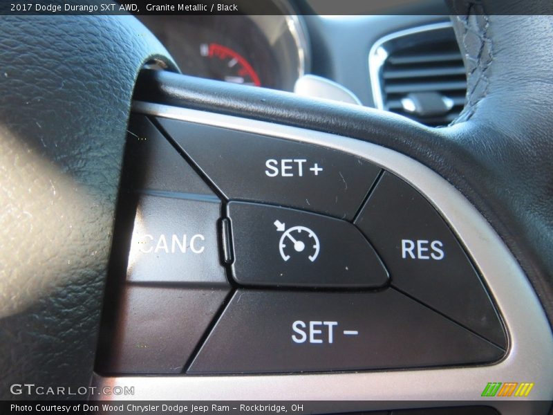 Granite Metallic / Black 2017 Dodge Durango SXT AWD