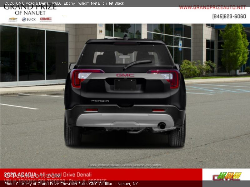 Ebony Twilight Metallic / Jet Black 2020 GMC Acadia Denali AWD