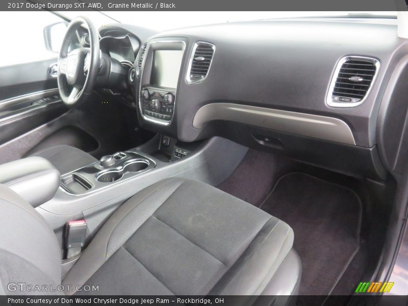 Granite Metallic / Black 2017 Dodge Durango SXT AWD