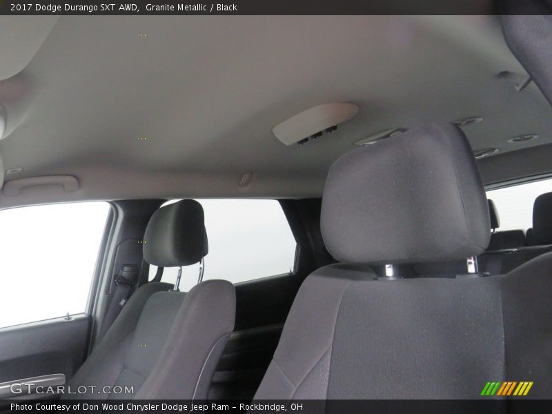 Granite Metallic / Black 2017 Dodge Durango SXT AWD