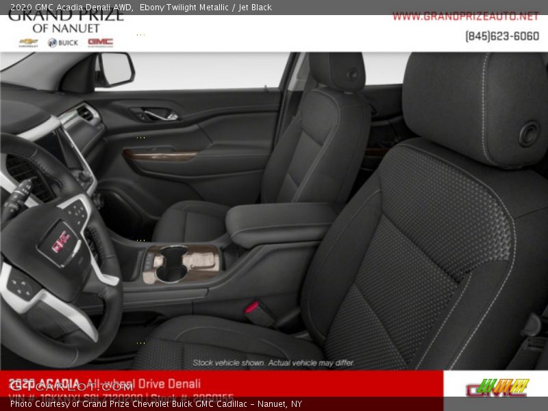 Ebony Twilight Metallic / Jet Black 2020 GMC Acadia Denali AWD