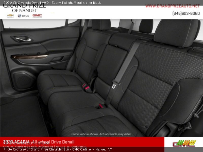 Ebony Twilight Metallic / Jet Black 2020 GMC Acadia Denali AWD
