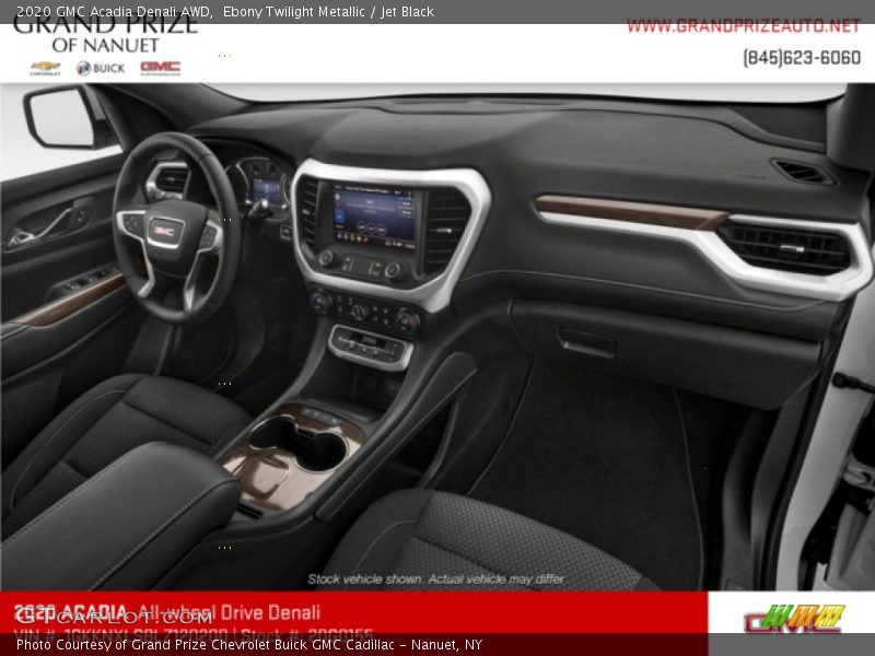 Ebony Twilight Metallic / Jet Black 2020 GMC Acadia Denali AWD