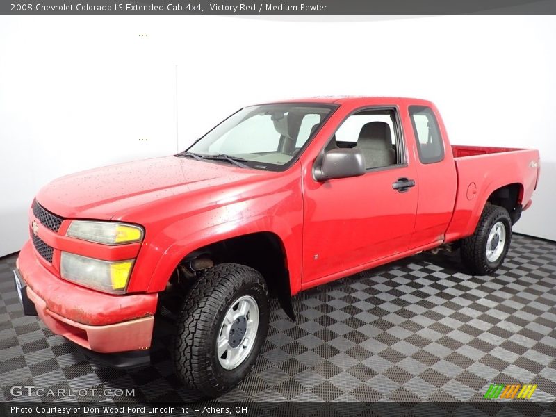  2008 Colorado LS Extended Cab 4x4 Victory Red