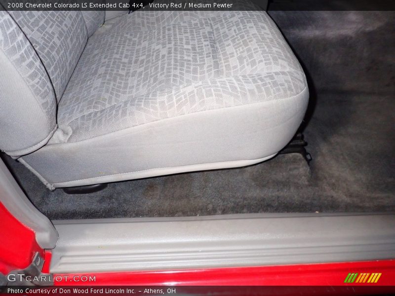 Victory Red / Medium Pewter 2008 Chevrolet Colorado LS Extended Cab 4x4