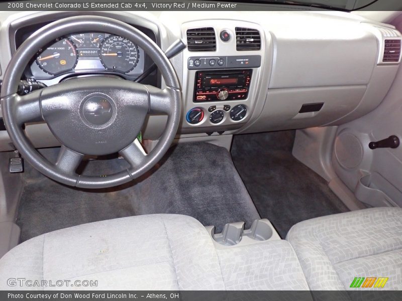 Dashboard of 2008 Colorado LS Extended Cab 4x4