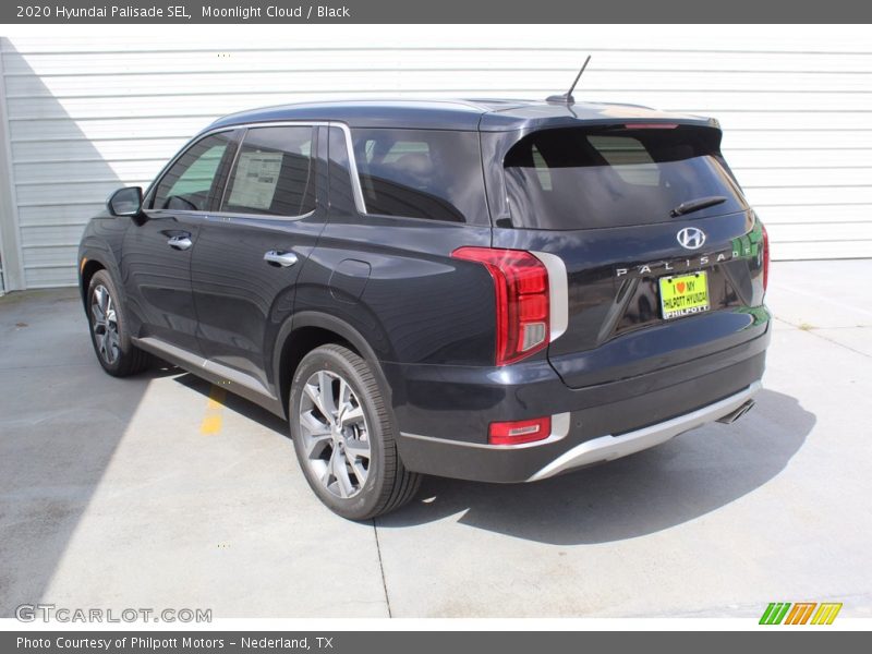 Moonlight Cloud / Black 2020 Hyundai Palisade SEL