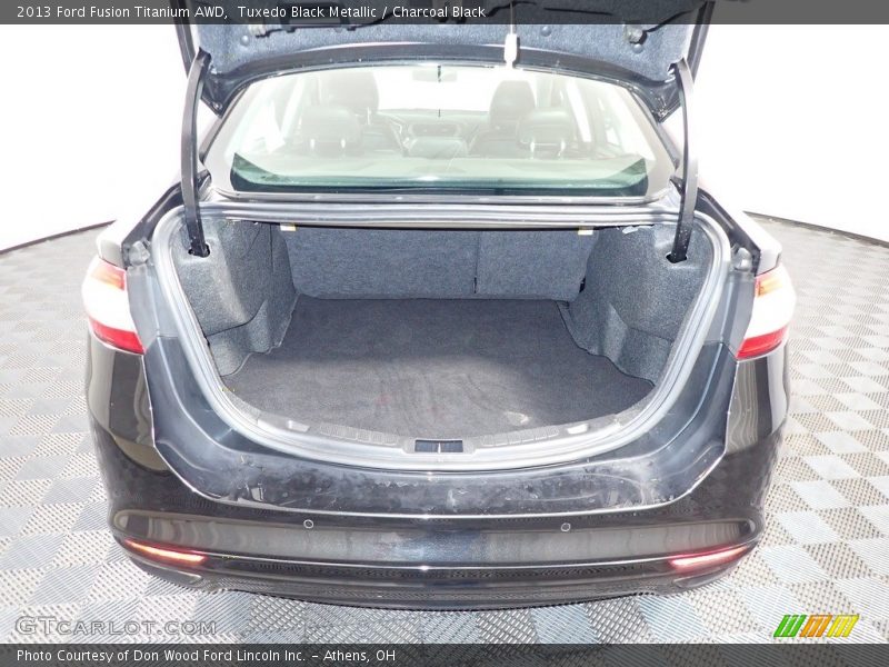 Tuxedo Black Metallic / Charcoal Black 2013 Ford Fusion Titanium AWD