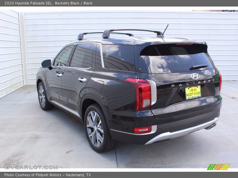 Becketts Black / Black 2020 Hyundai Palisade SEL