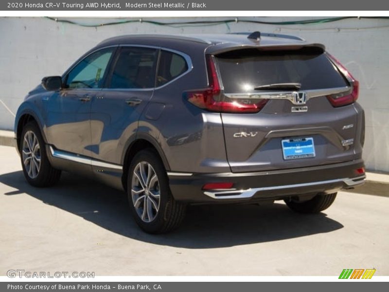 Modern Steel Metallic / Black 2020 Honda CR-V Touring AWD Hybrid