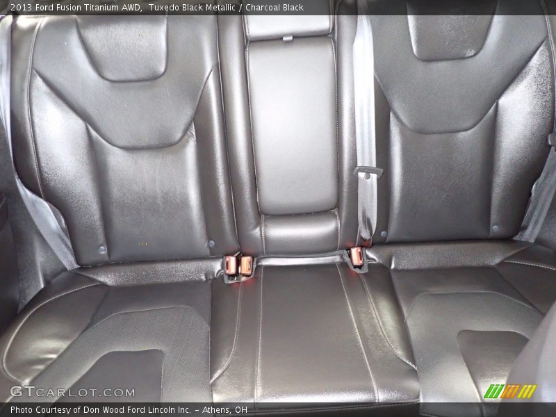 Tuxedo Black Metallic / Charcoal Black 2013 Ford Fusion Titanium AWD