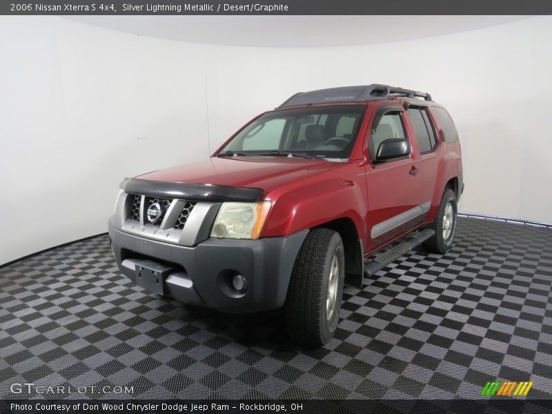 Silver Lightning Metallic / Desert/Graphite 2006 Nissan Xterra S 4x4