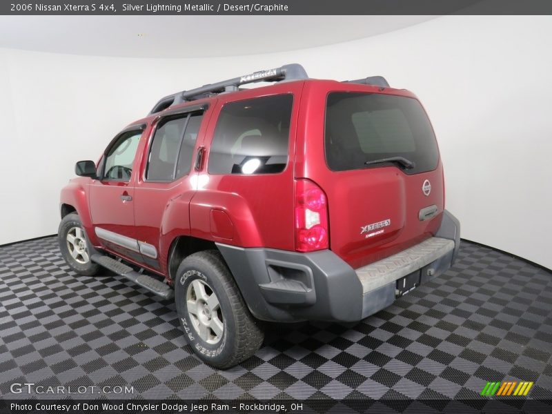 Silver Lightning Metallic / Desert/Graphite 2006 Nissan Xterra S 4x4
