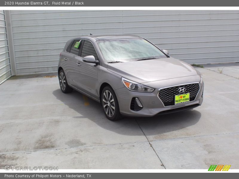 Fluid Metal / Black 2020 Hyundai Elantra GT