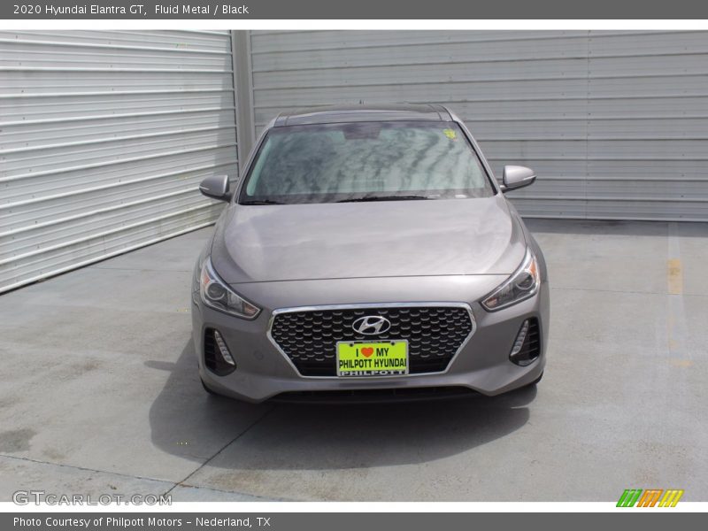 Fluid Metal / Black 2020 Hyundai Elantra GT