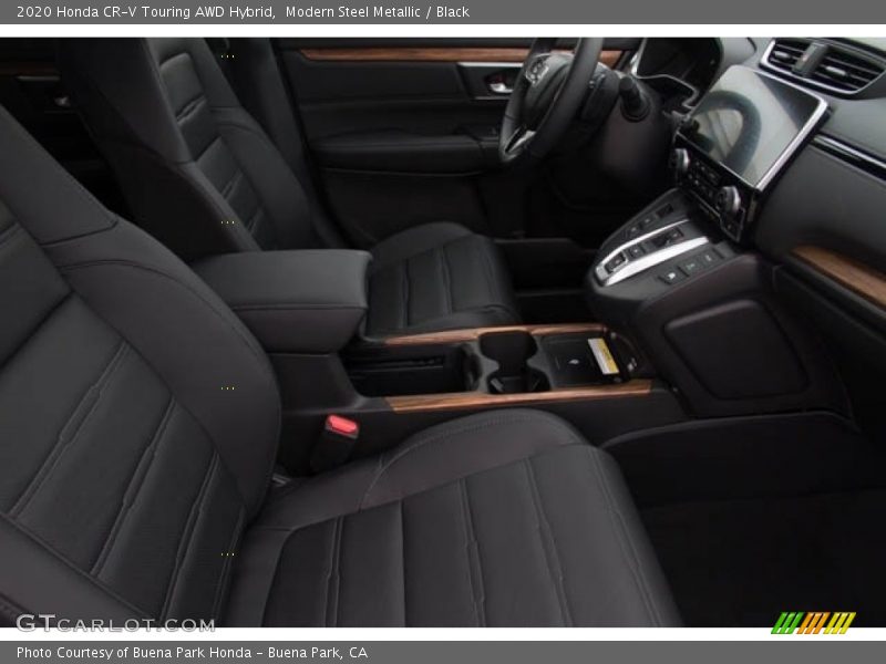 Modern Steel Metallic / Black 2020 Honda CR-V Touring AWD Hybrid
