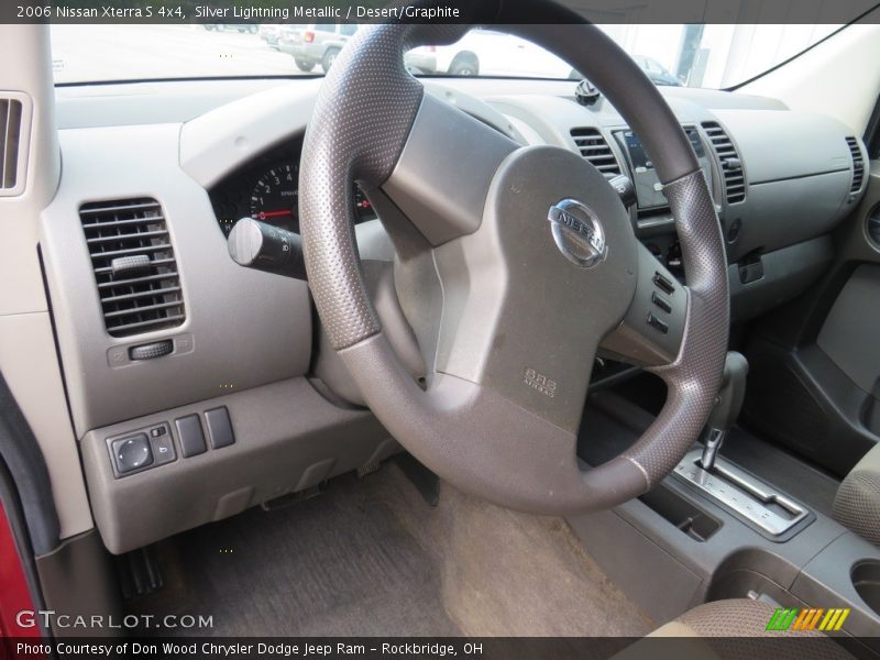 Silver Lightning Metallic / Desert/Graphite 2006 Nissan Xterra S 4x4