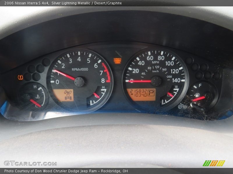 Silver Lightning Metallic / Desert/Graphite 2006 Nissan Xterra S 4x4