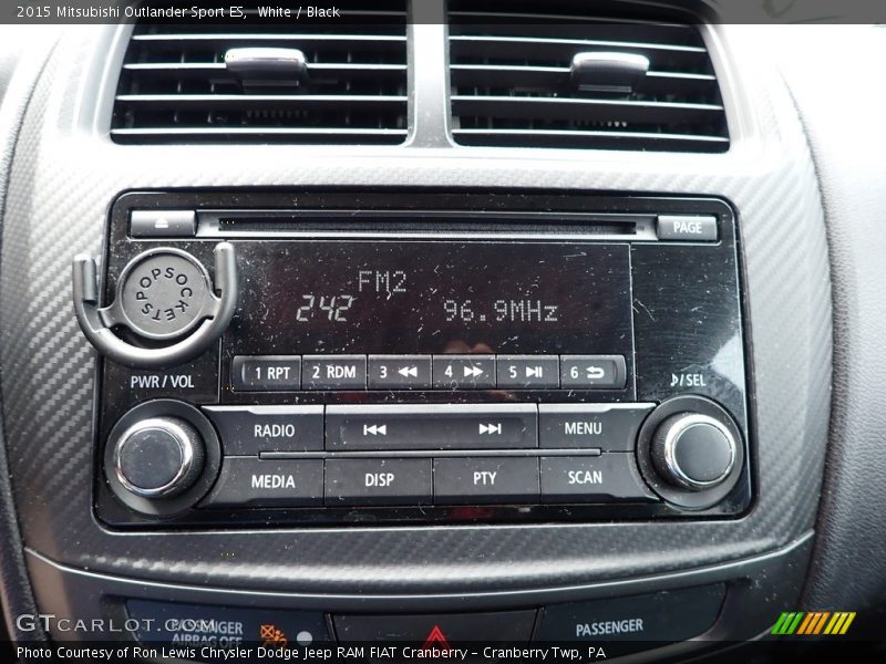 Controls of 2015 Outlander Sport ES