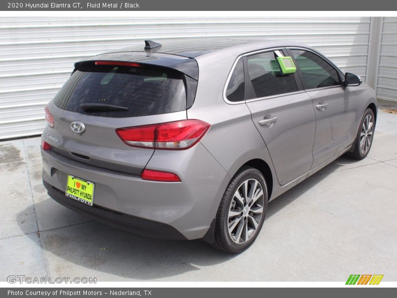 Fluid Metal / Black 2020 Hyundai Elantra GT